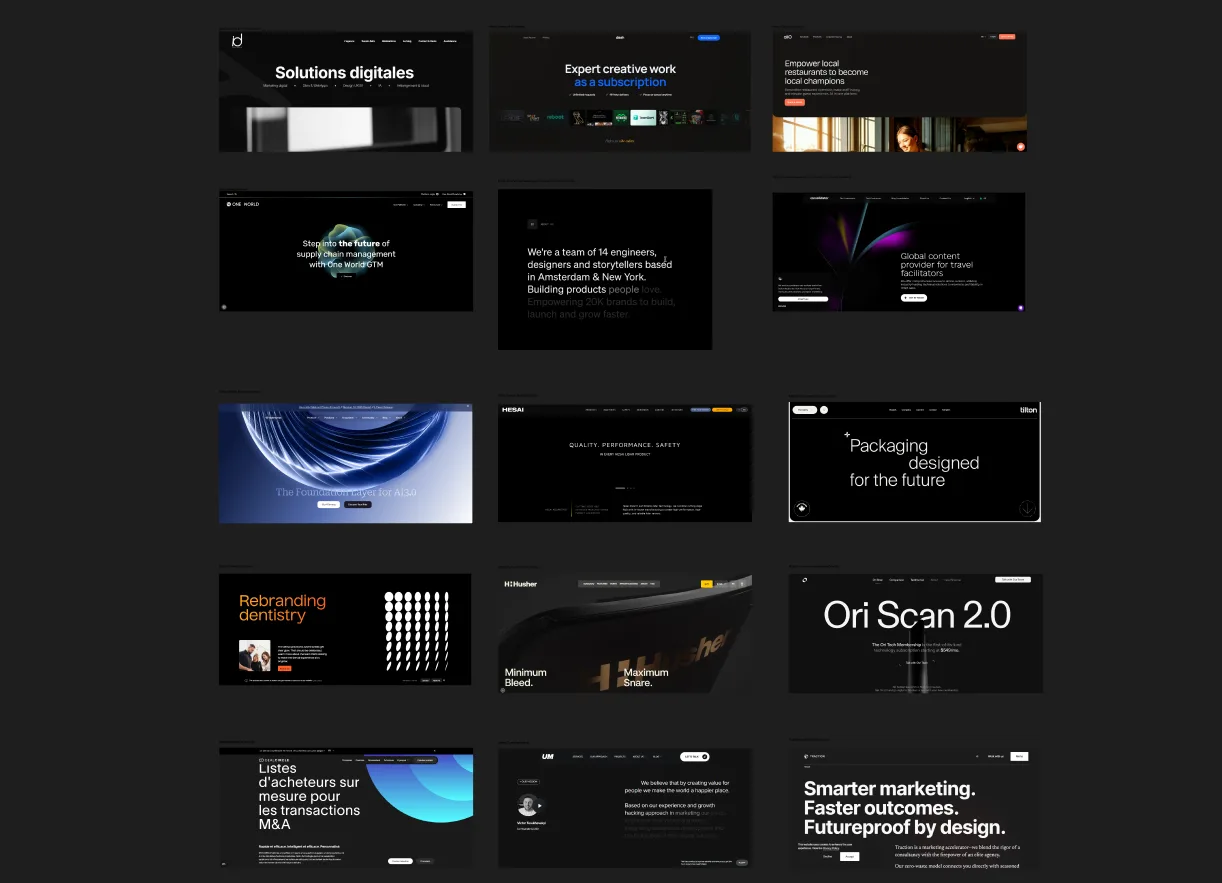 Moodboard et inspirations