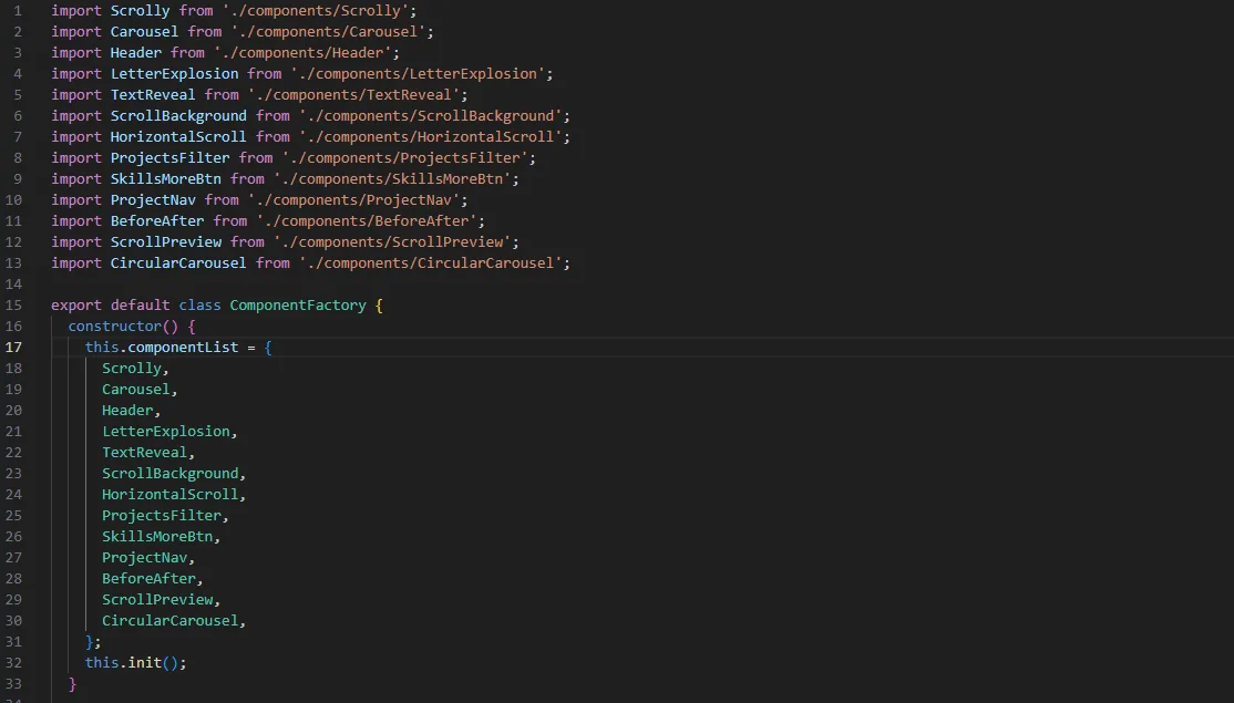 Nouveau portfolio - animations GSAP